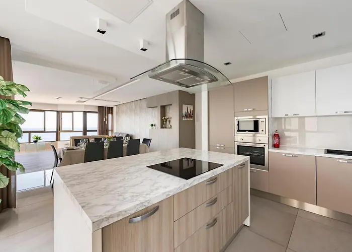 Apartamento Sea View Luxury Haven Living & 3bedrooms Seafront